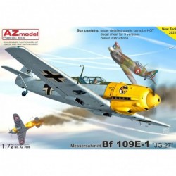 Messerschmitt Bf 109E-1 JG.27 (3x camo) - AZ model 7698