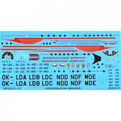 1/144 Decals Tu-104A Czechoslovak Airlines (AMOD)