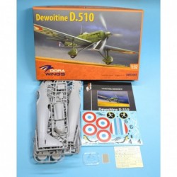 Dewoitine D.510 (4x camo) - Dora Wings DW32003