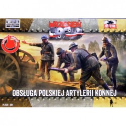 Polish horse artillery service (12 fig.) - First To Fight PL1939-084