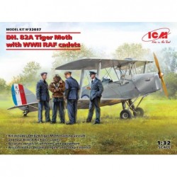 DH.82A Tiger Moth with RAF cadets WWII - ICM 32037