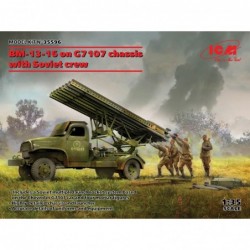 BM-13-16 on G7107 chassis with Soviet crew - ICM 35596