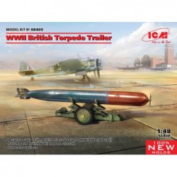British WWII Torpedo Trailer (2x options) - ICM 48405