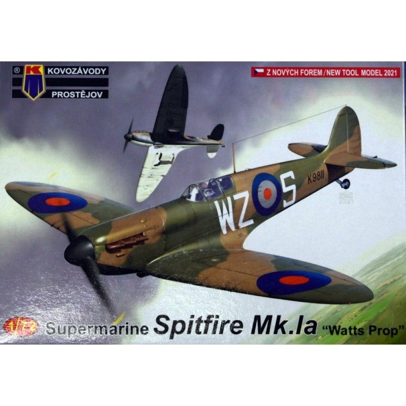 Spitfire Mk.Ia 'Watts Prop' (3x camo) - Kovozávody Prostějov