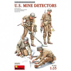 US Mine Detectors (4 fig.&equipments+weapons) - MiniArt 35251