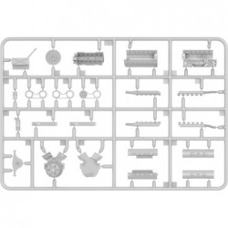 Maybach HL 120 Engine for Pz. III/IV w/ crew - MiniArt 35331