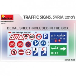 Traffic Signs, Syria 2010's - MiniArt 35648