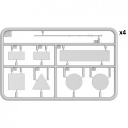 Traffic Signs, Syria 2010's - MiniArt 35648
