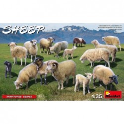 Sheep (15 pcs.) - MiniArt 38042