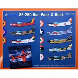 SIAI-Marchetti SF-260 Duo Pack & Book - Special Hobby SH 72451