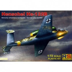 Henschel Hs-132B German dive bomber (4x camo) - RS MODELS 92268