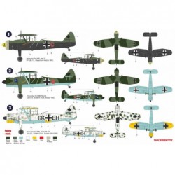 Henschel Hs 126B Eastern Front (3x camo) - Sabrekits SBK7011