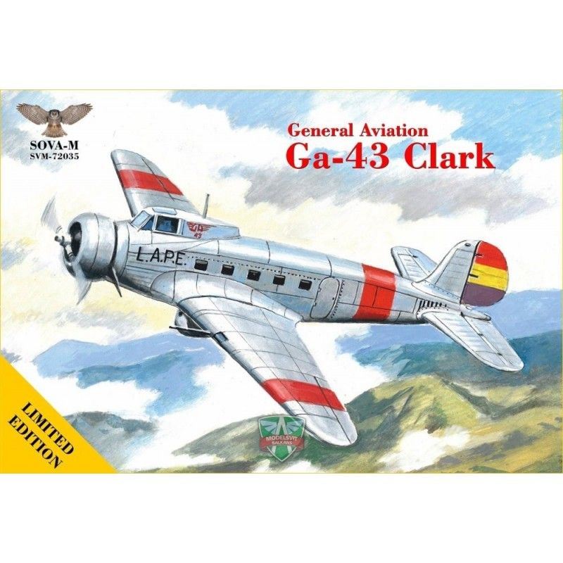 General Aviation GA-43 'Clark' Airliner (Spanish livery) - Sova Models SVM-72035