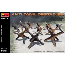 Anti-tank Obstacles (12 pcs.) - MiniArt 35579