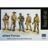 Allied Forces, North Africa, WWII (5 fig.) - Master Box 3594