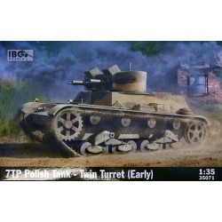 7TP Polish Tank - Twin Turret (early) - IBG Models 35071