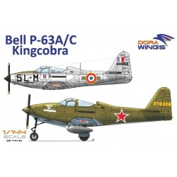 Bell P-63A/C Kingcobra (9x camo) - Dora Wings DW 144-01