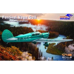 Percival Vega Gull - civil service (4x camo) - Dora Wings DW 48015