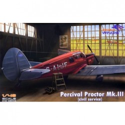 Percival Proctor Mk.III - civil (4x camo) - Dora Wings DW 48016