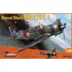 Marcel Bloch MB-155C.1 (4x camo) - Dora Wings DW 48021