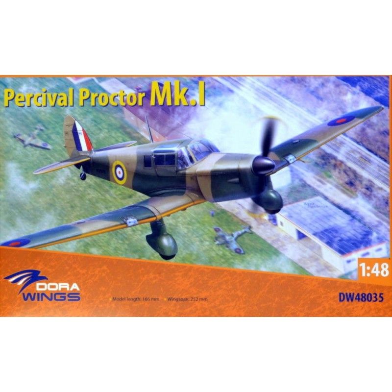 Percival Proctor Mk.I (4x camo) - Dora Wings DW 48035