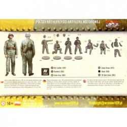 Polish Motorized Artillery 1939 (16 figures) - First to Fight PL1939-057