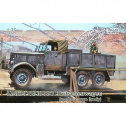 EINHEITSDIESEL Pritschenwagen (metal cargo) - IBG Models 35003
