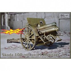 Škoda 100mm vz 14 Howitzer w/ metal barrel - IBG Models 35026
