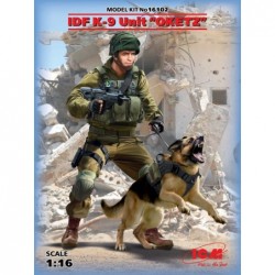 IDF K-9 unit 'OKETZ' (1 fig.+dog) - ICM 16102