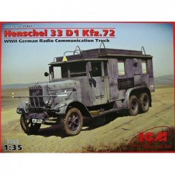 Henschel 33 D1 Kfz.72 Radio Commun.Truck WWII - ICM 35467