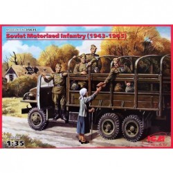 Soviet Motorized Infantry 1943-1945 (5 fig.) - ICM 35635