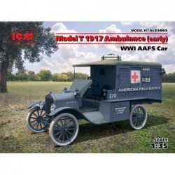 Model T 1917 Ambulance (early) AAFS WWI Car - ICM 35665