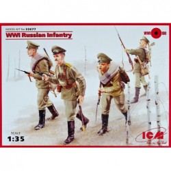 Russian Infantry WWI (4 fig.) - ICM 35677