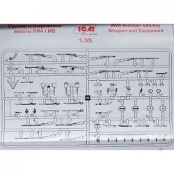 Russian Infantry WWI (4 fig.) - ICM 35677