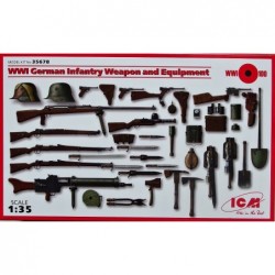 German Infantry WWI - Weapon and Equipment - ICM 35678