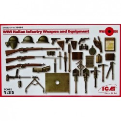Italian Infantry WWI - Weapon and Equipment - ICM 35686