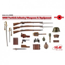 Turkish Infantry Weapon & Equipment WWI - ICM 35699
