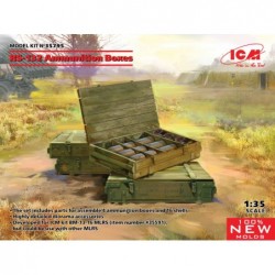 RS-132 Ammunition Boxes (4 boxes & 16 shells) - ICM 35795